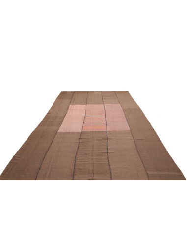 Rug Kilim Vintage Persia 227x405 Brown Sienna