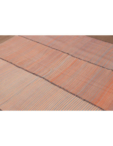 Rug Kilim Vintage Persia 227x405 Brown Sienna