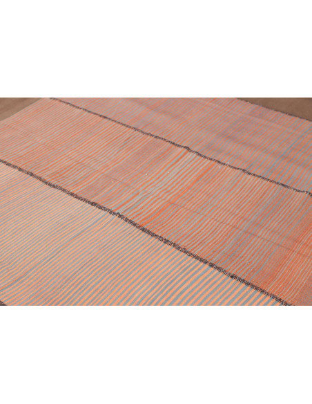 Rug Kilim Vintage Persia 227x405 Brown Sienna