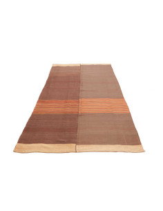 Rug Kilim Vintage Persia 127x268 Brown Taupe 2