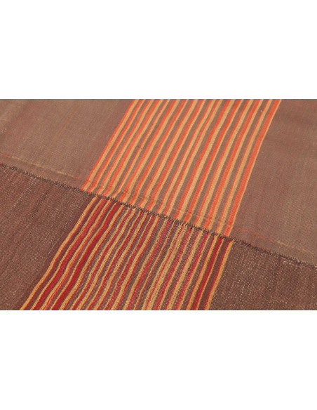 Tappeto Kilim Vintage Persia 127x268 Marrone Ta