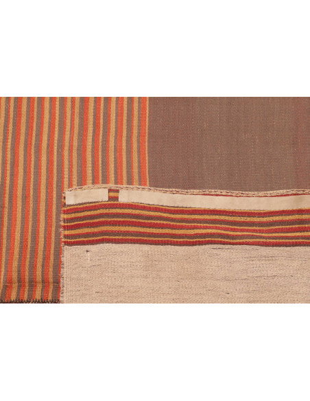 Tappeto Kilim Vintage Persia 127x268 Marrone Ta