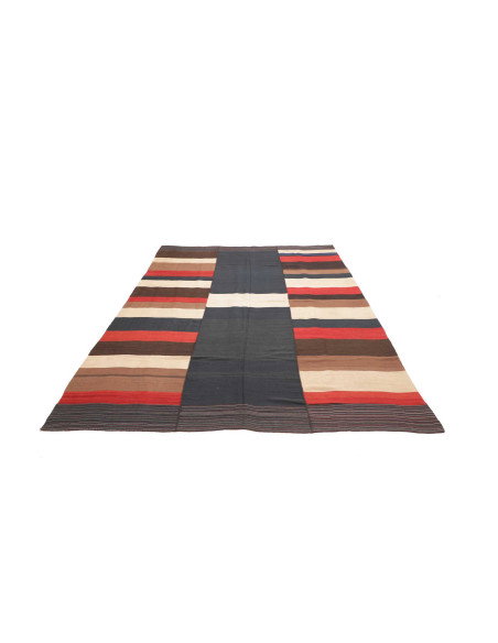Tappeto Kilim Vintage Persia 188x274 Blu Notte