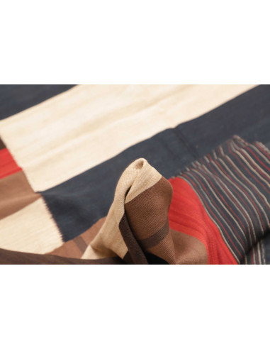 Tappeto Kilim Vintage Persia 188x274 Blu Notte