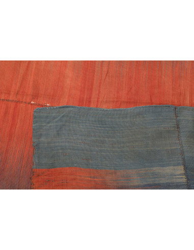 Rug Kilim Vintage Persia 260x387 Blue Terracott