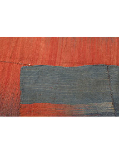 Rug Kilim Vintage Persia 260x387 Blue Terracott
