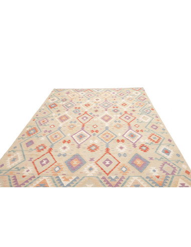 Tappeto Killim Afgahnistan 202x297 Beige Pastel