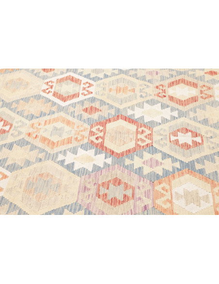 Tappeto Killim Afgahnistan 201x292 Azzurro Pesc