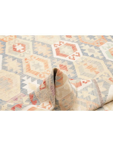 Tappeto Killim Afgahnistan 201x292 Azzurro Pesc