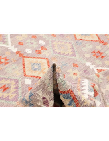 Rug Killim 209x307 Lavender Grey Terracotta