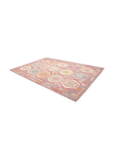 Tappeto Killim Afgahnistan 201x290 Malva Tenue