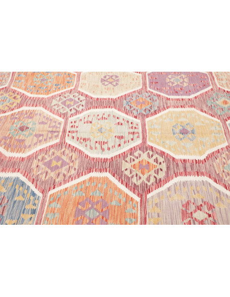 Tappeto Killim Afgahnistan 201x290 Malva Tenue