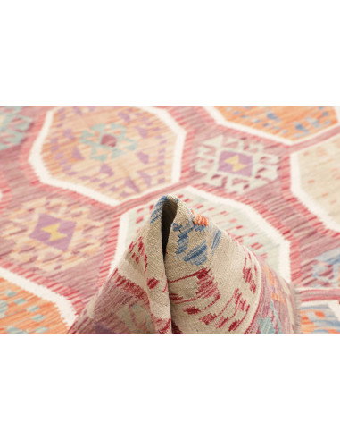 Tappeto Killim Afgahnistan 201x290 Malva Tenue