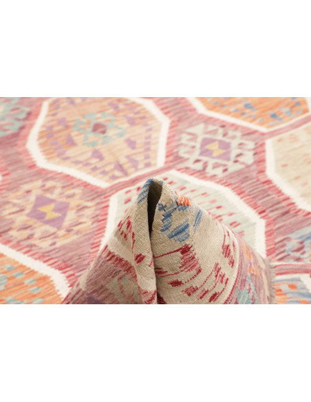Tappeto Killim Afgahnistan 201x290 Malva Tenue