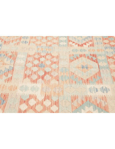 Rug Killim 193x300 Terracotta Sky Blue