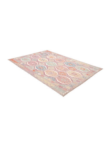 Rug Killim 174x245 Mauve Grey-lavender With Pas