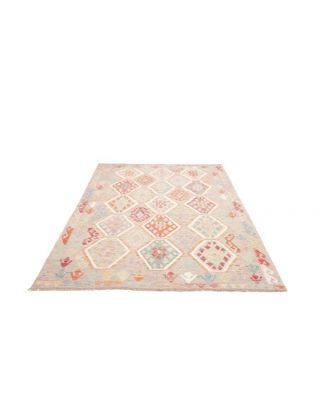Tappeto Killim Afgahnistan 169x242 Multicolore
