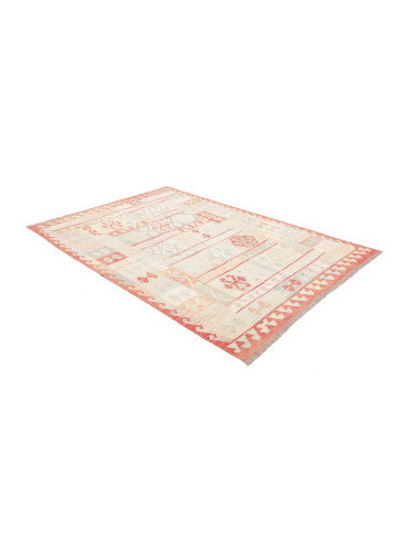Rug Killim 174x246 Terracotta Light Blue