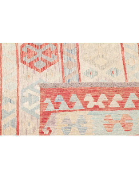 Rug Killim 174x246 Terracotta Light Blue