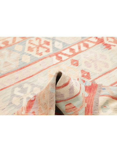 Rug Killim 174x246 Terracotta Light Blue