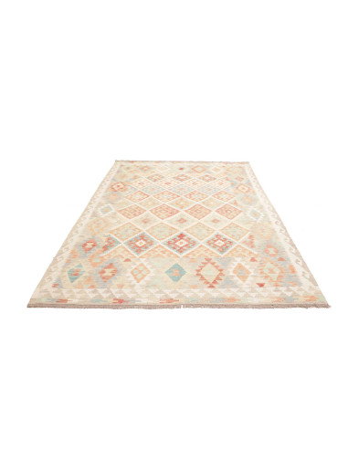 Rug Killim 178x250 Cream With Pastel Accents (p