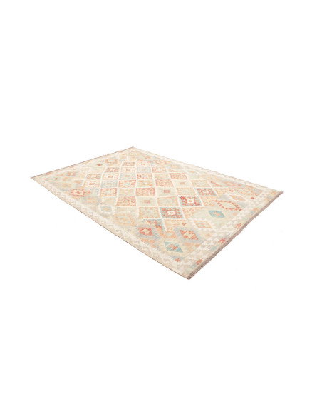 Rug Killim 178x250 Cream With Pastel Accents (p
