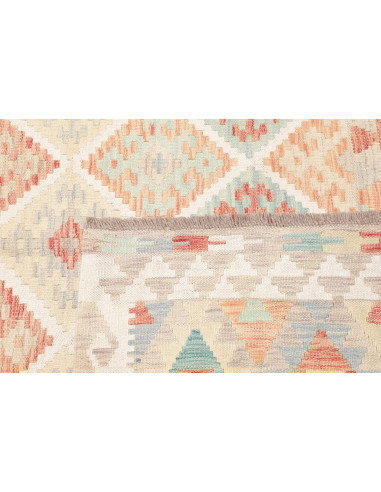 Rug Killim 178x250 Cream With Pastel Accents (p