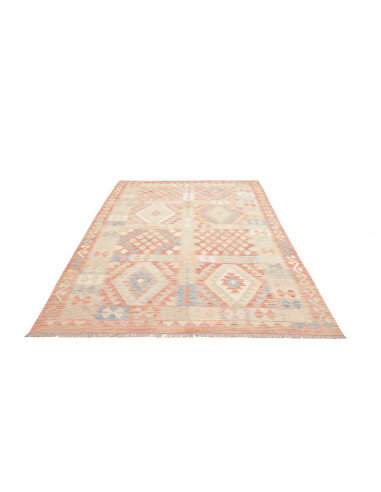 Rug Killim 171x250 Terracotta Sky Blue