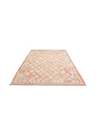 Rug Killim 183x246 Cream Coral
