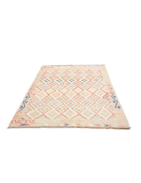 Tappeto Killim Afgahnistan 150x202 Crema Con Ac