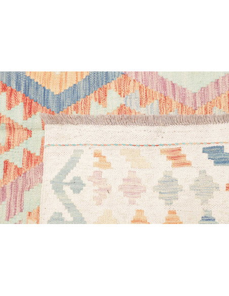 Rug Killim 157x201 Ivory Pastel (light Blue