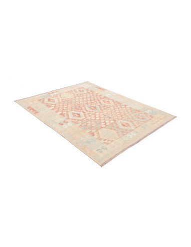 Rug Killim 148x192 Off-white Terracotta