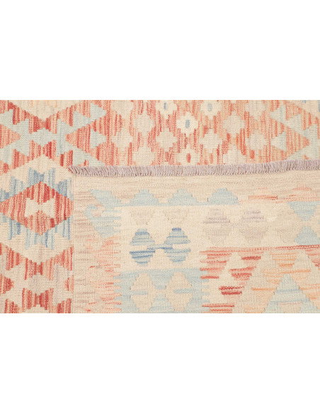 Rug Killim 148x192 Off-white Terracotta