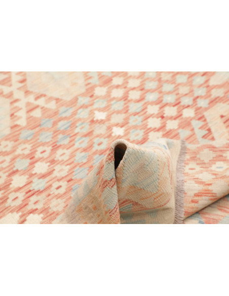 Rug Killim 148x192 Off-white Terracotta
