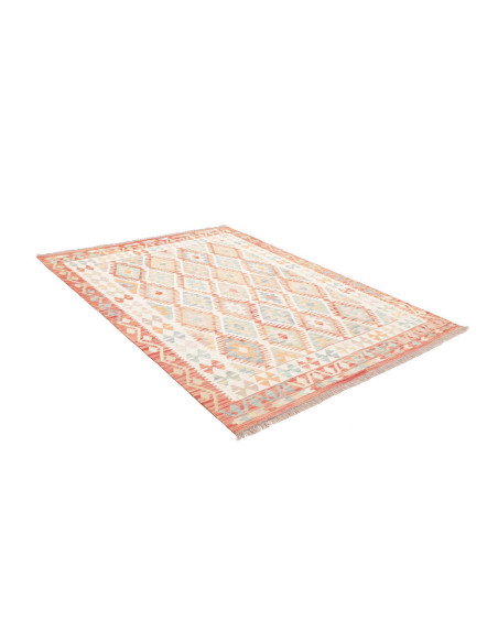 Rug Killim 148x197 Cream With Pastel And Terrac