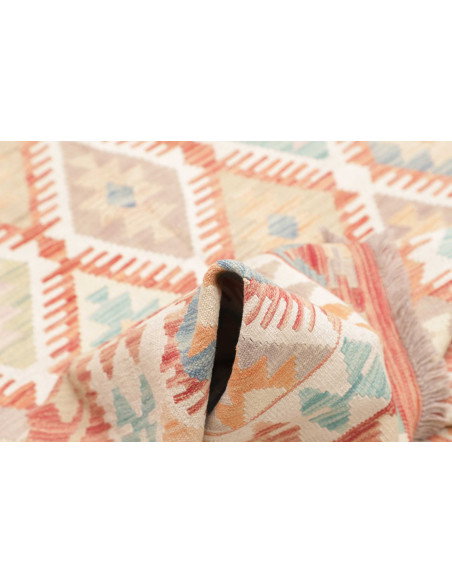 Rug Killim 148x197 Cream With Pastel And Terrac