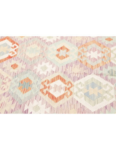 Rug Killim 150x197 Lavender Pastel Blue