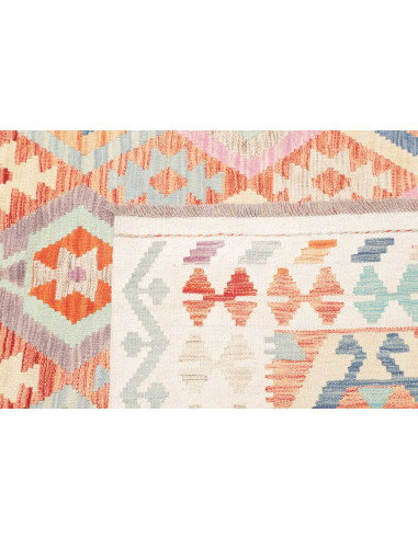 Rug Killim 154x200 Cream Pastel Blue