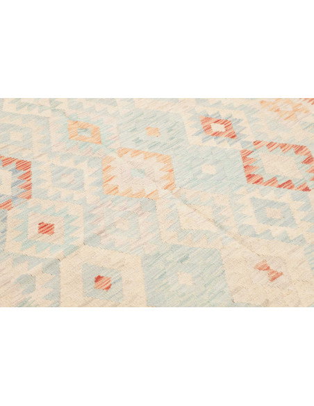 Rug Killim 153x196 Light Blue Cream