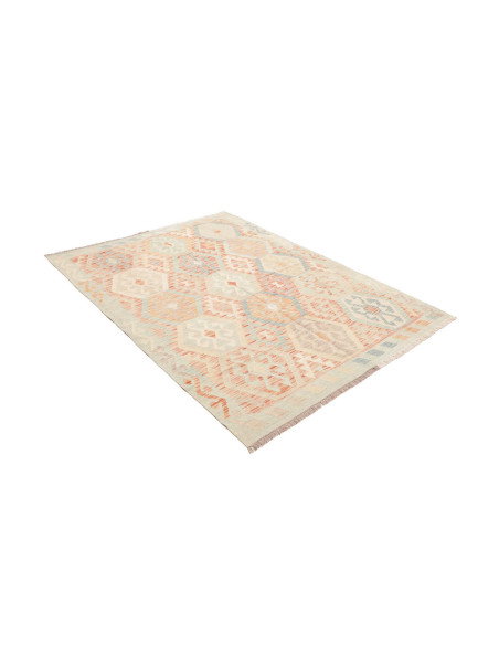 Tappeto Killim Afgahnistan 152x200 Azzurro Tenu