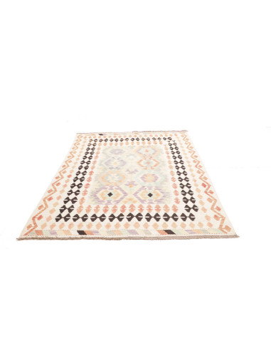 Rug Killim 150x196 Cream Peach