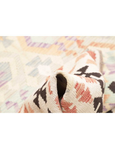 Rug Killim 150x196 Cream Peach