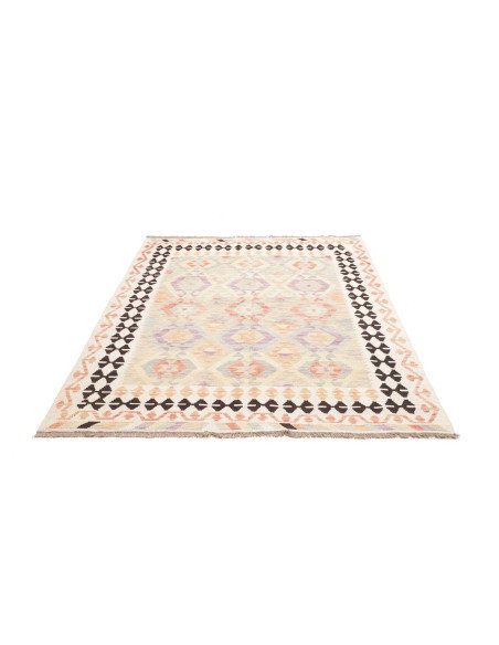 Rug Killim 154x200 Cream