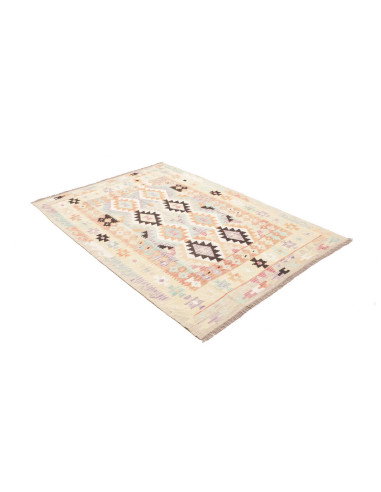 Rug Killim 130x181 Ivory Pastel (blue