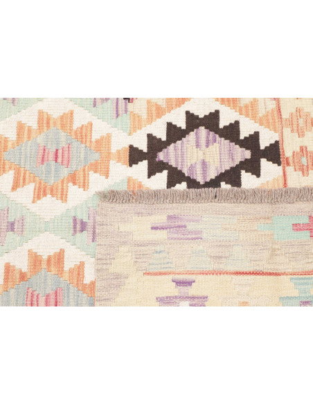 Tappeto Killim Afgahnistan 130x181 Avorio Paste
