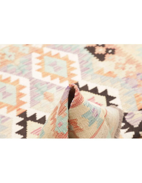 Rug Killim 130x181 Ivory Pastel (blue