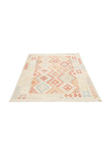 Rug Killim 124x181 Pale Mint Terracotta