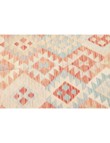 Rug Killim 124x181 Pale Mint Terracotta