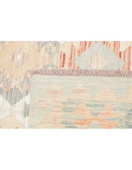 Rug Killim 122x179 Off-white Terracotta Orange