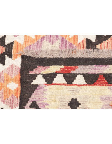 Rug Killim 137x180 Multi-colored Featuring Crea